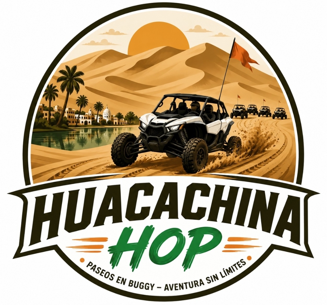 Logo: Huacachina Hop